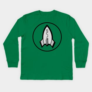 Space Cadet Jimmy - Color Kids Long Sleeve T-Shirt